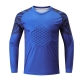 Customizable Blue Goalkeeper Football Kit Long Sleeve -SFM_35