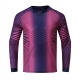 Customizable Blue Goalkeeper Football Kit Long Sleeve -SFM_41