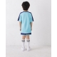 Customizable Blue Kids' Training Kit Short Sleeve -D8106_11