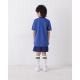 Customizable Blue Kids' Training Kit Short Sleeve -D8115_22