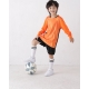 Customizable Orange Kids' Training Kit Short Sleeve -D7101_1