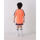 Customizable Orange Kids' Training Kit Short Sleeve -D8106_13