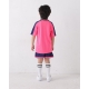 Customizable Pink Kids' Training Kit Short Sleeve -D8106_15