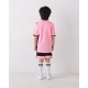 Customizable Pink Kids' Training Kit Short Sleeve -D8113_20