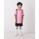 Customizable Pink Kids' Training Kit Short Sleeve -D8113_20