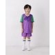 Customizable Purple Kids' Training Kit Short Sleeve -D8113_21