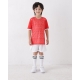 Customizable Red Kids' Training Kit Short Sleeve -D8115_25